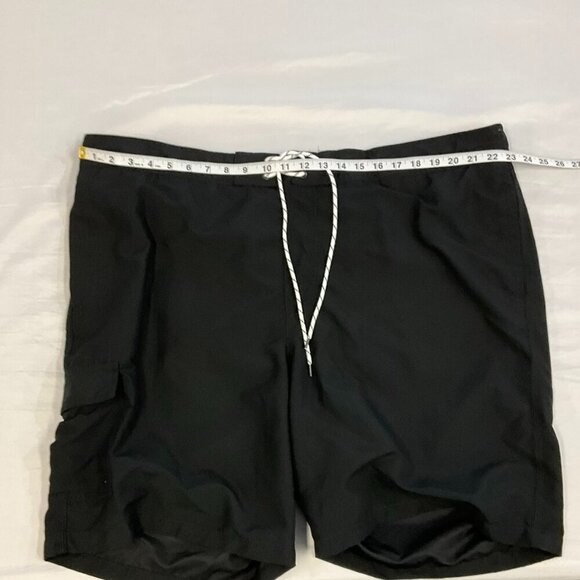 NWT GOODFELLOW Men's Midnight Black Bathing Suit Board Shorts Swimwear, sz XXL - Picture 5 of 12